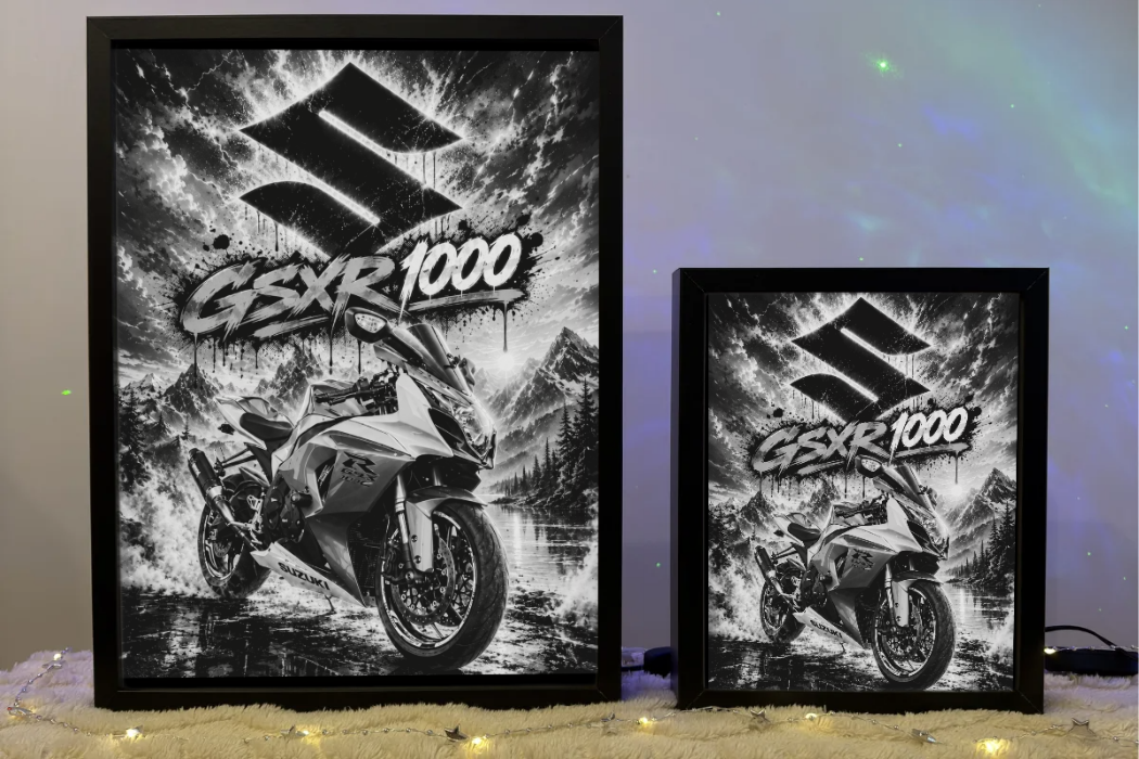 ObrazoLampka Lampka Nocna Na Prezent Suzuki GsxR 1000 1