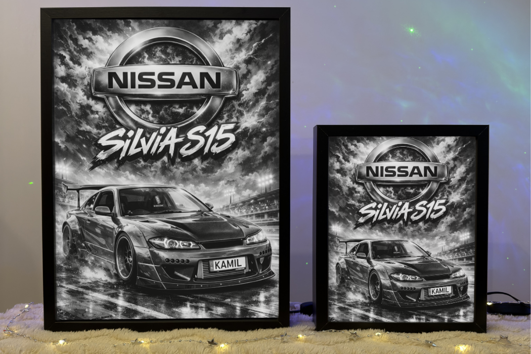 ObrazoLampka Prezent Lampka Nocna Nissan Silvia S15 1