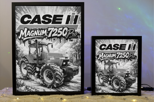 Traktor Case Magnum 7250 Pro Lampka Nocna Pomysł na Prezent Obrazolampka 2