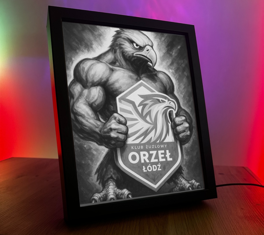 Obrazo Lampka Orzeł Łódź 3