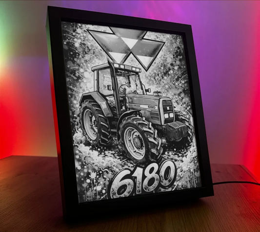ObrazoLampka Traktor Massey Ferguson 6180 1