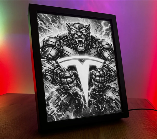 ObrazoLampka Logo Tesla 1