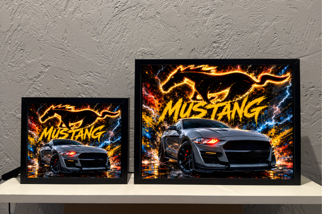 Ford Mustang Prezent dla Faceta Lampka Nocna ObrazoLampka 1