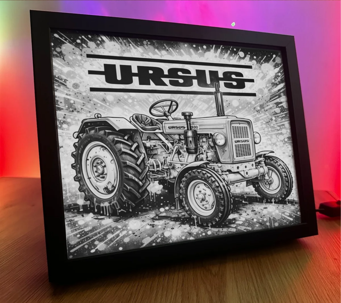 ObrazoLampka Traktor Ursus 1