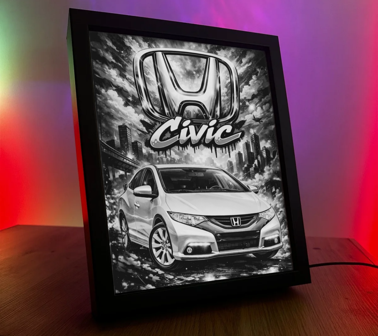 ObrazoLampka Honda Civic 1