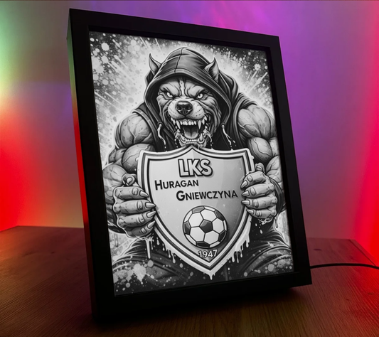 Obrazo Lampka LKS Huragan Gniewczyna 1