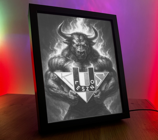 Obrazo Lampka Unia Leszno Byk