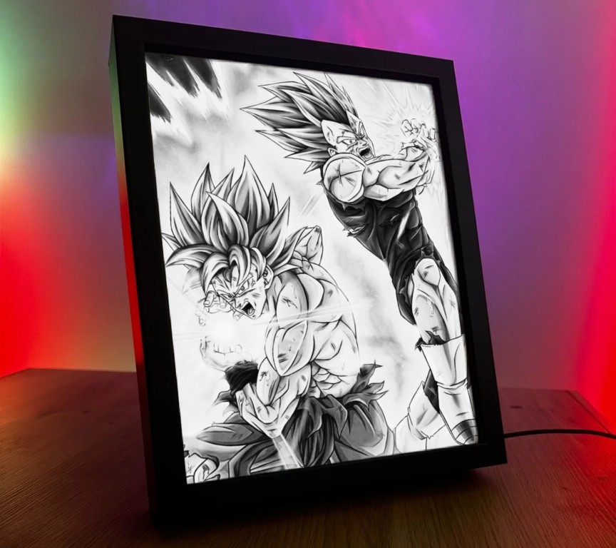 Obrazo-Lampka Dragon Ball na prezent 14