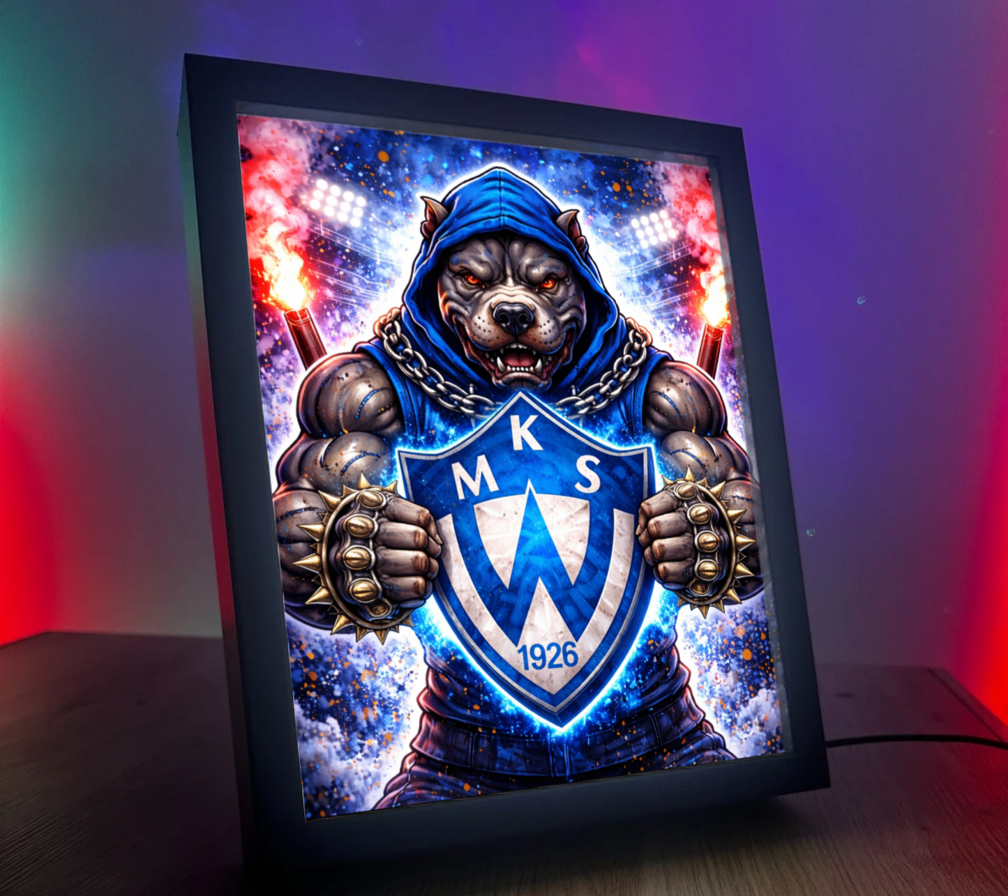 Obrazo Lampka MKS Wicher Kobyłka 4