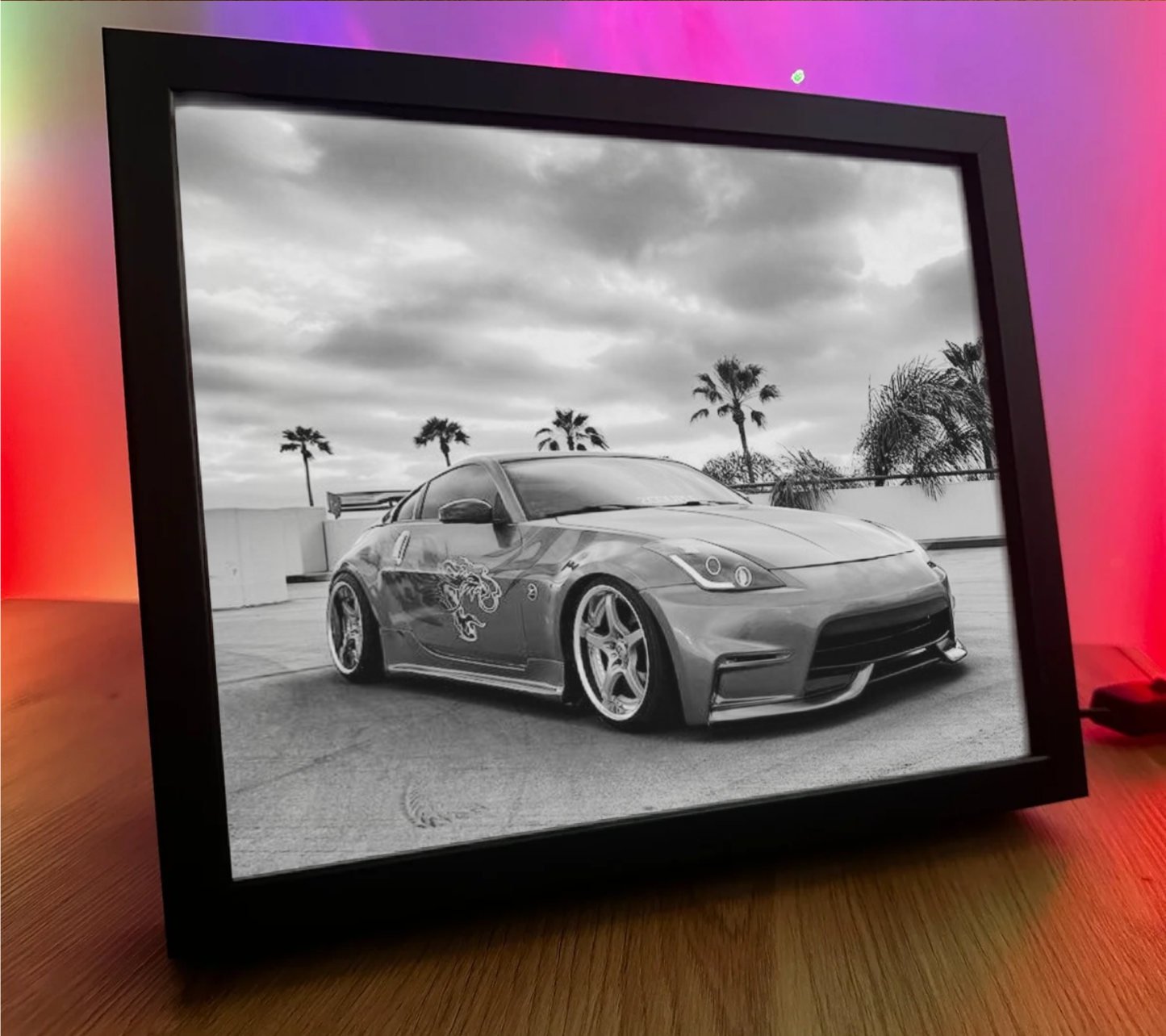 Obrazolampka Na prezent Nissan 350z 6