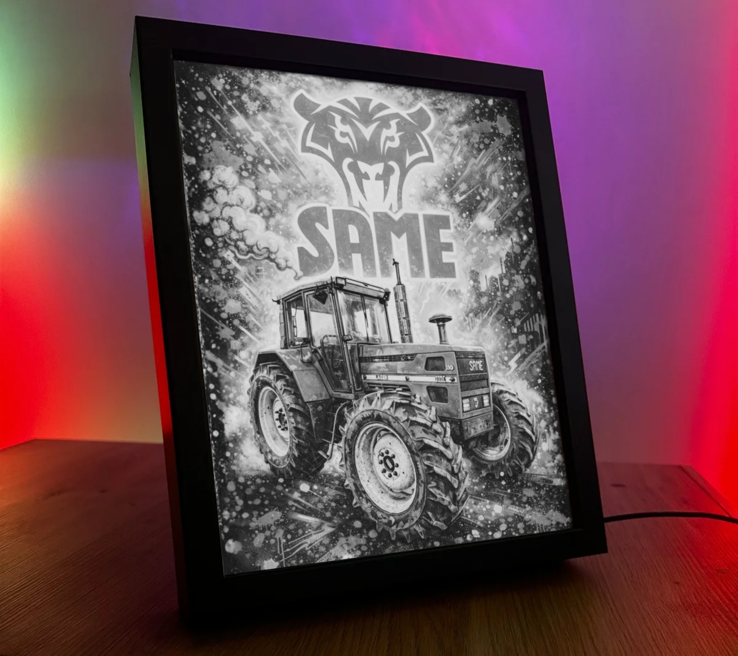 ObrazoLampka Traktor Same 2