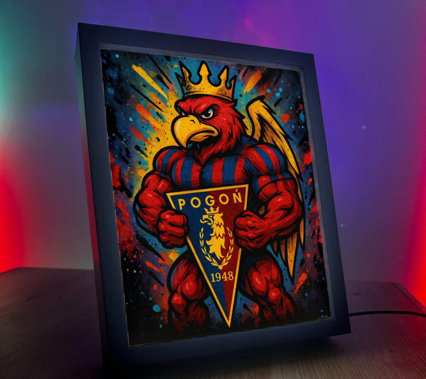 Obrazo Lampka Pogoń Szczecin