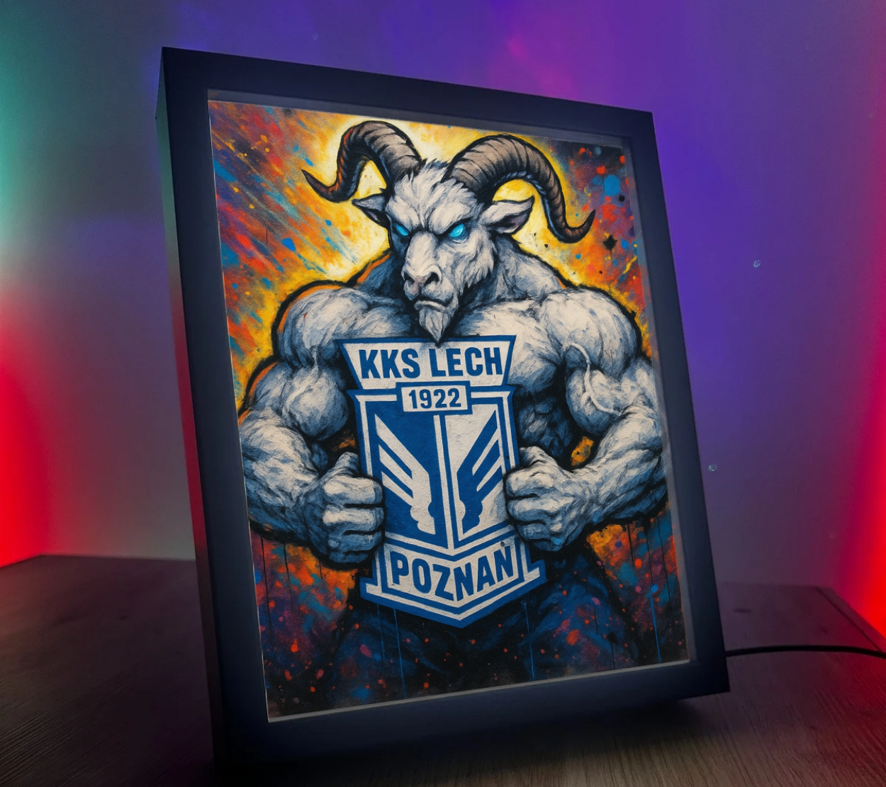 Obrazo Lampka Lech Poznań 1