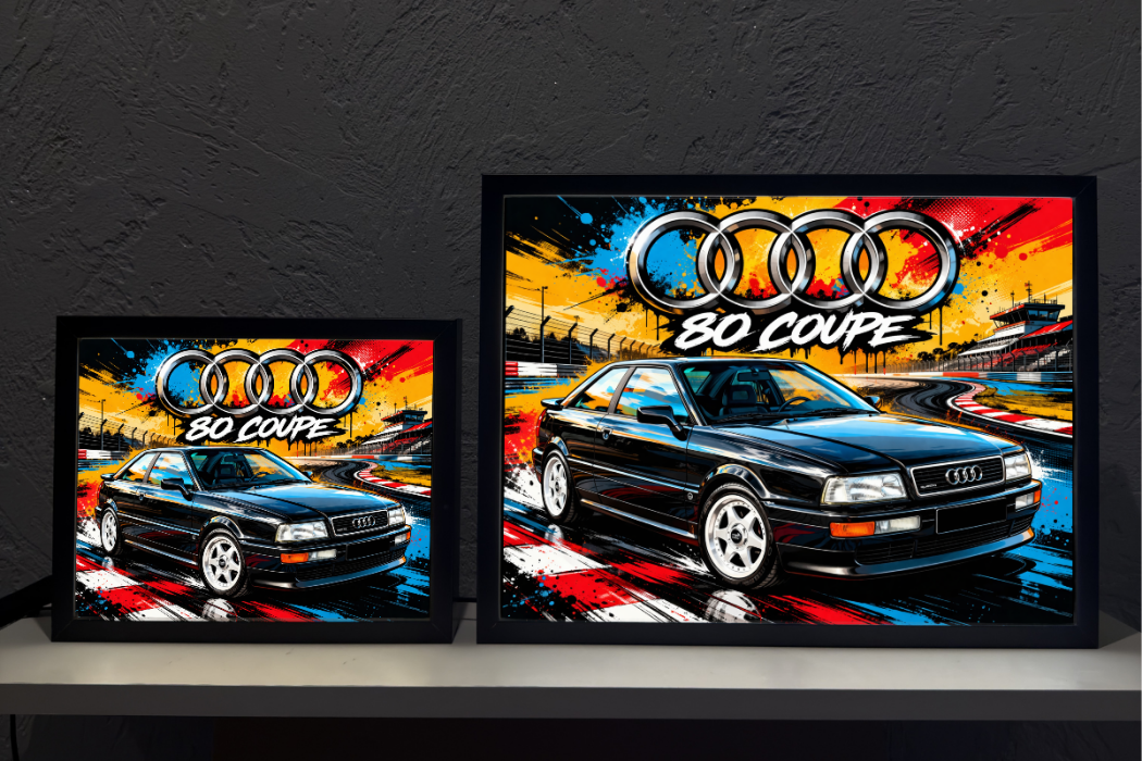 ObrazoLampka Prezent Lampka Nocna Audi 80 Coupe 2