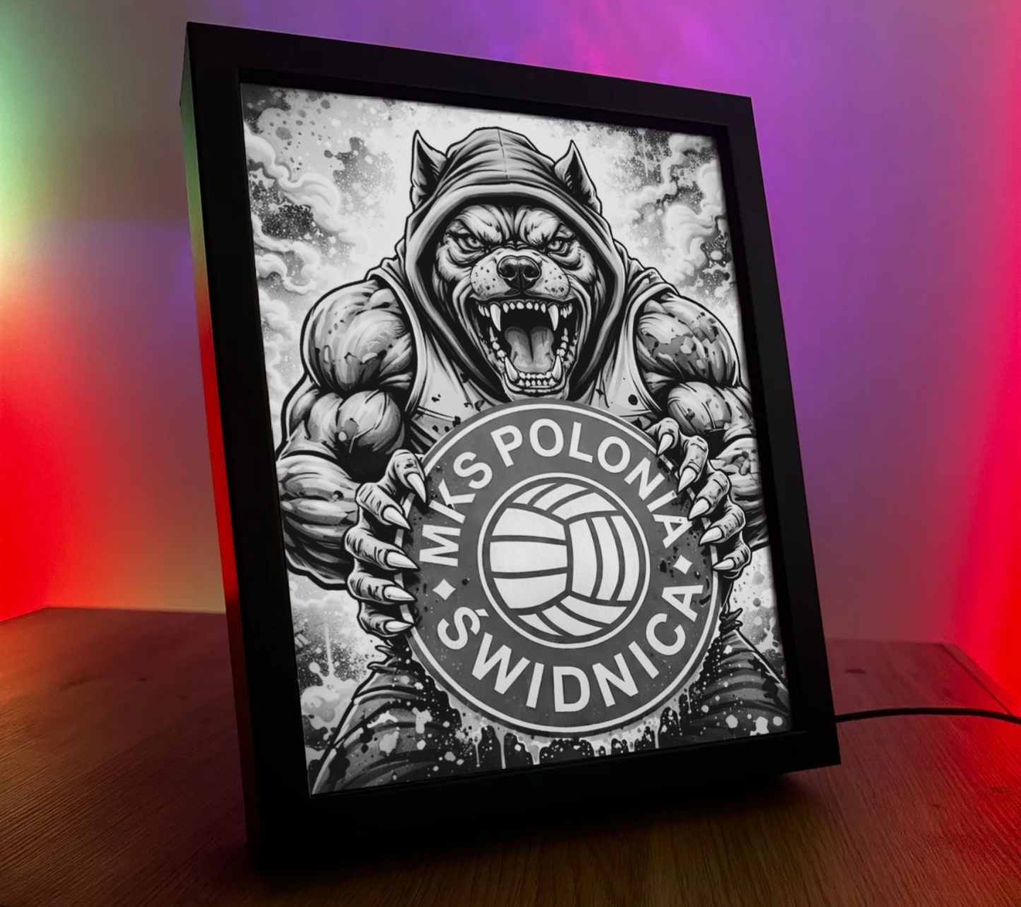 Obrazo Lampka MKS Polonia Świdnica 1