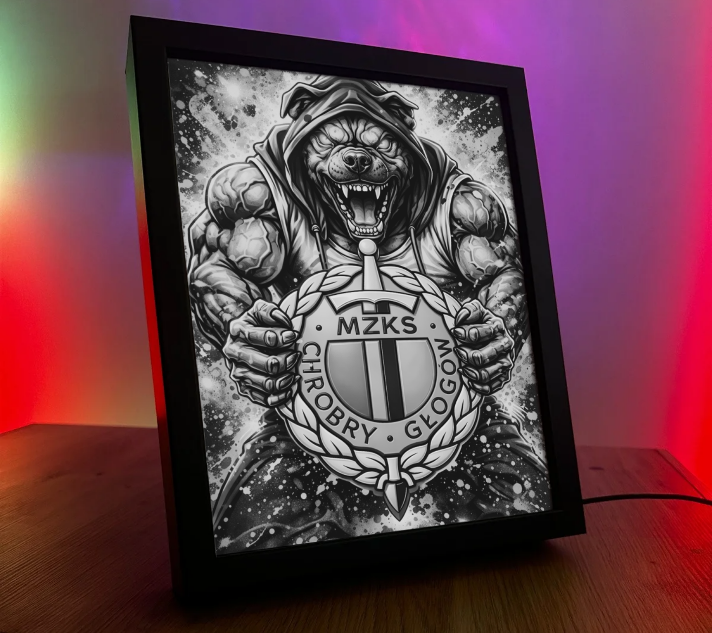 Obrazo Lampka MZKS Chrobry Głogów 1