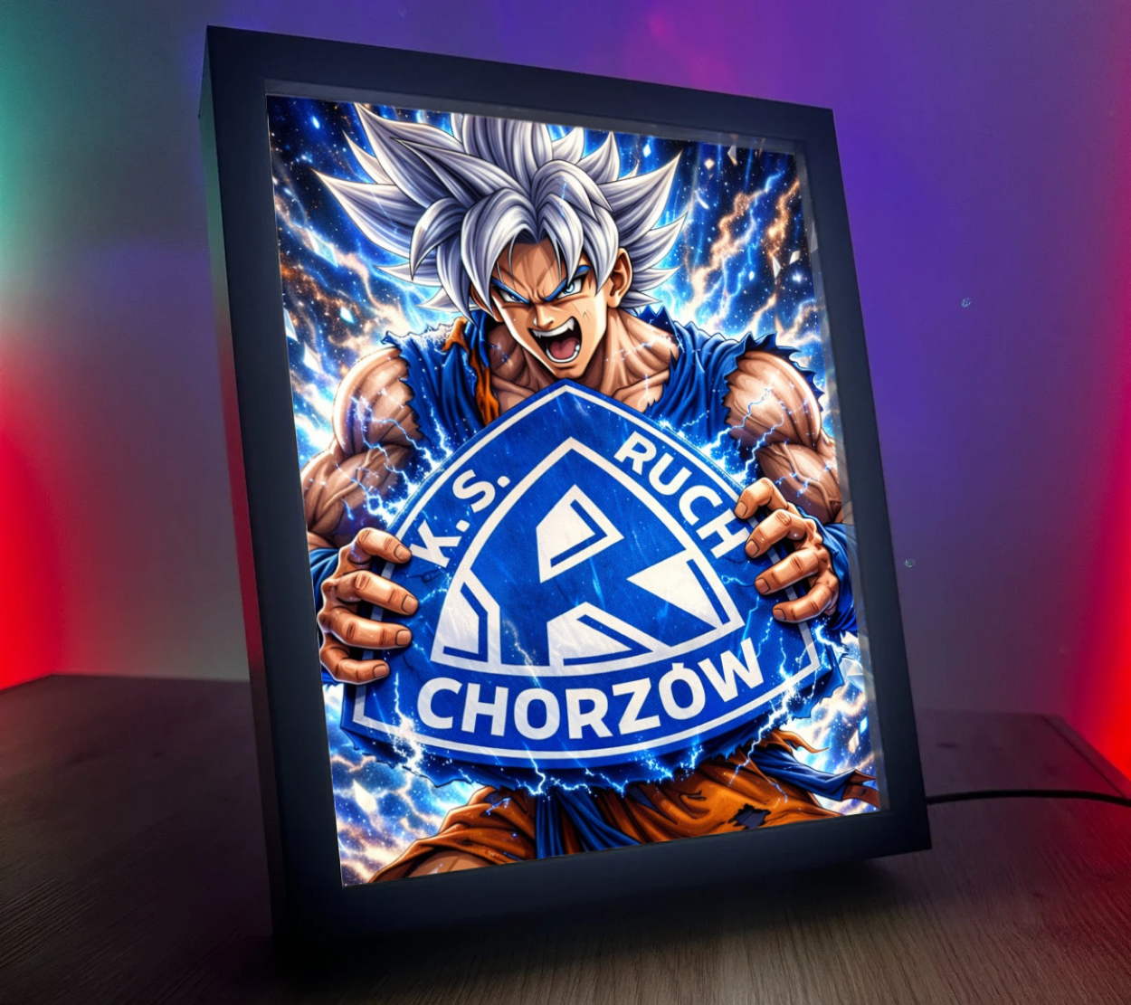 Obrazo Lampka Ruch Chorzów Goku 2