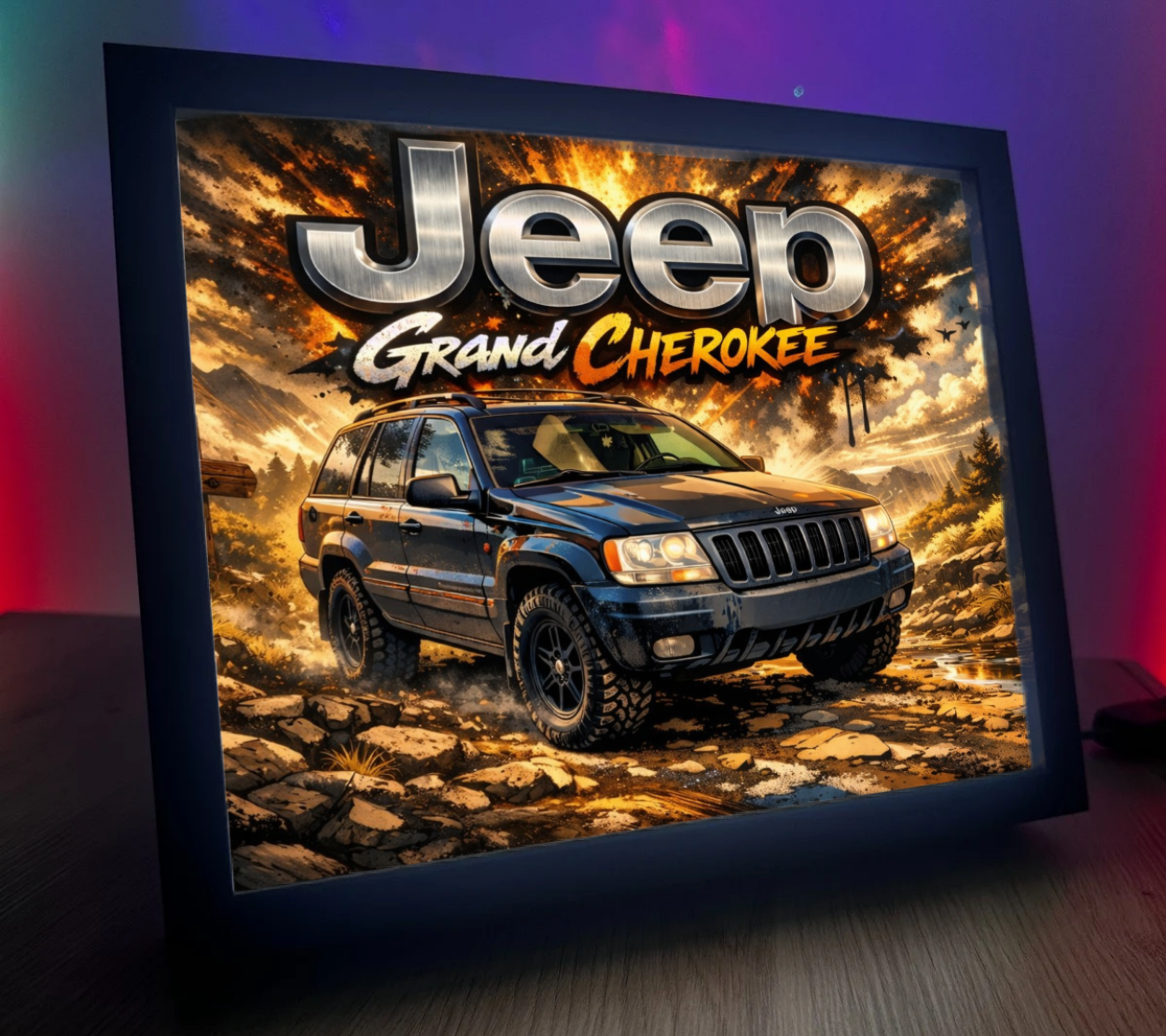 ObrazoLampka Jeep Grand Cherokee 2