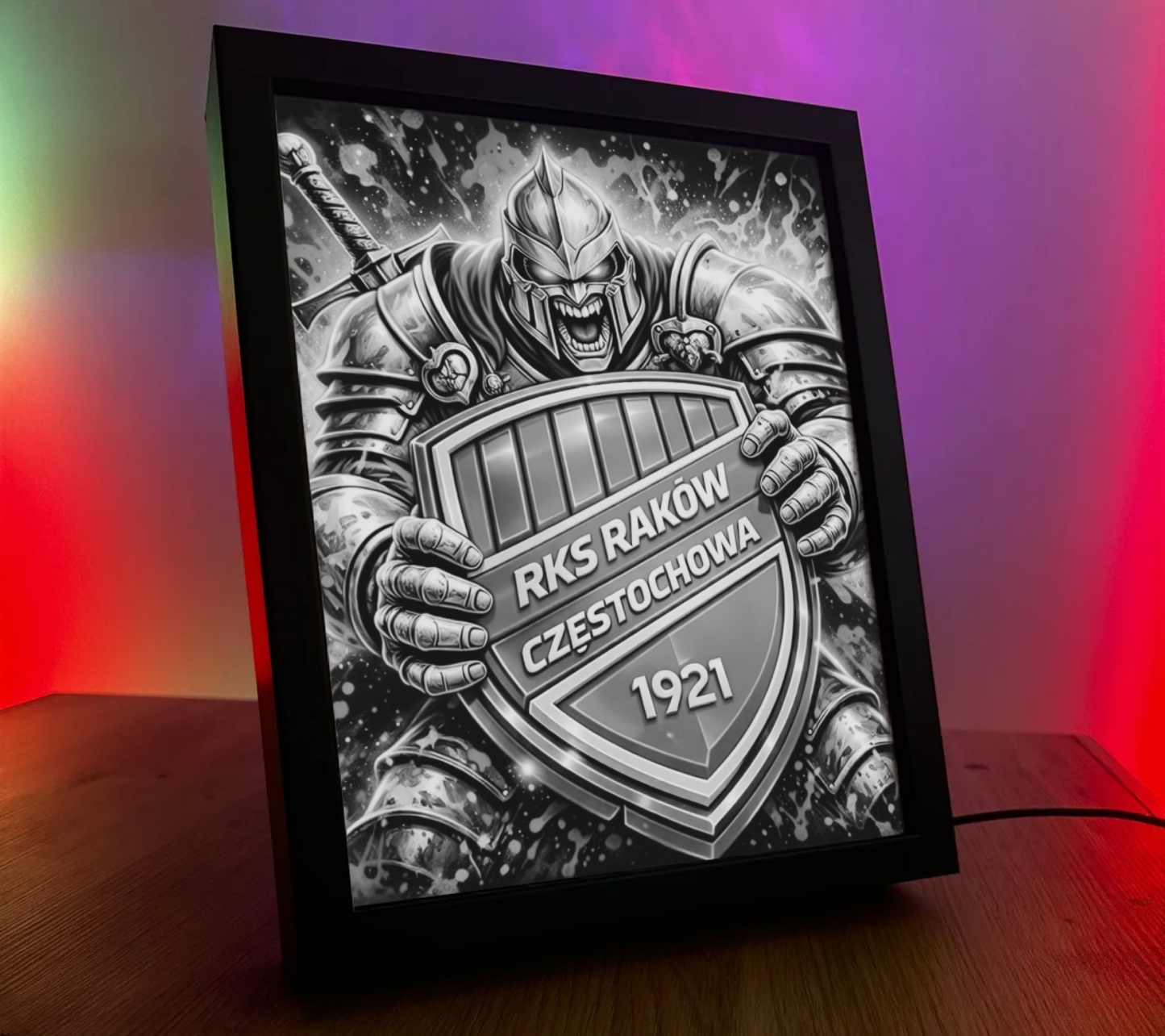 Obrazo Lampka RKS Raków Częstochowa 3