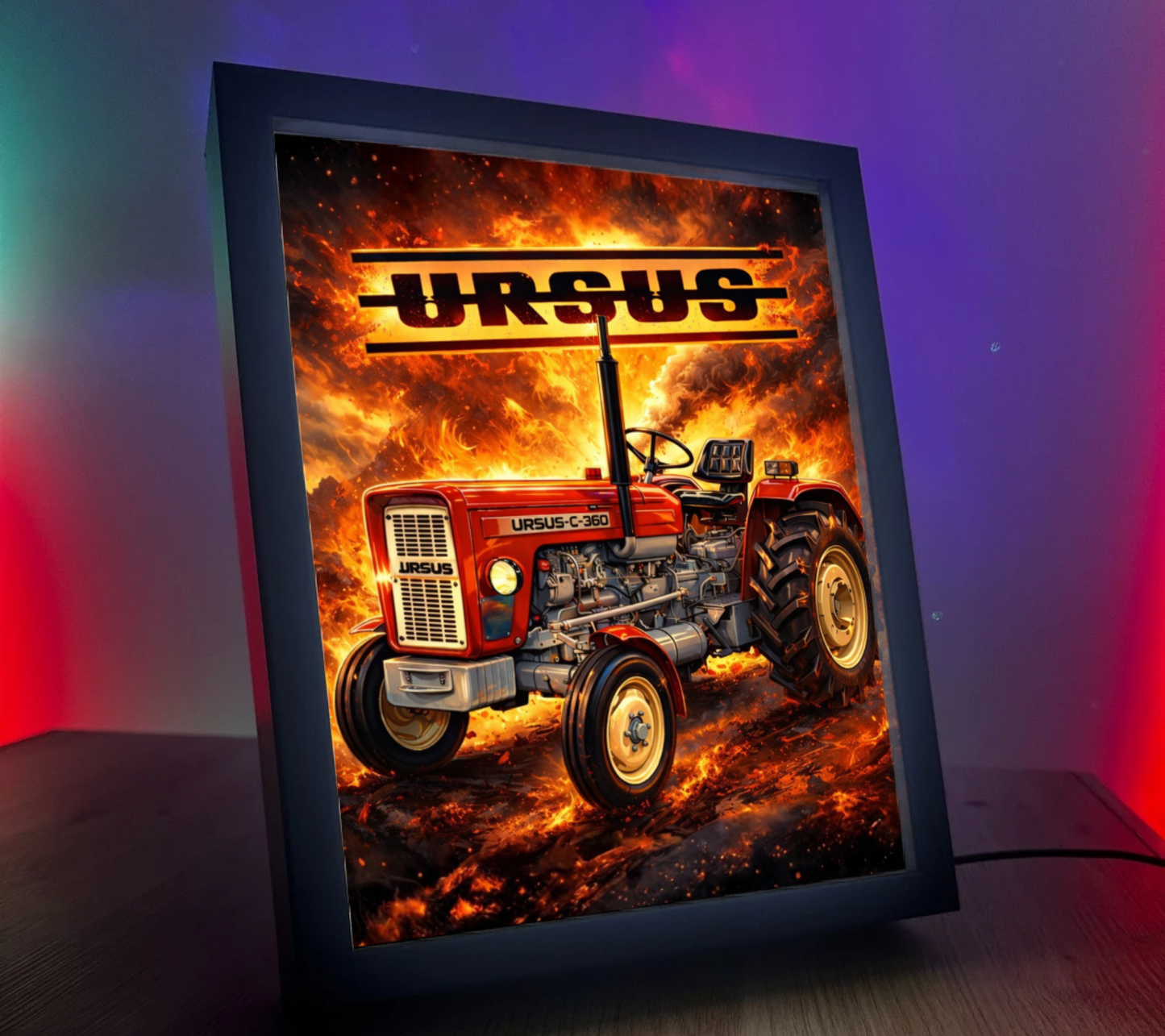 ObrazoLampka Traktor Ursus 3