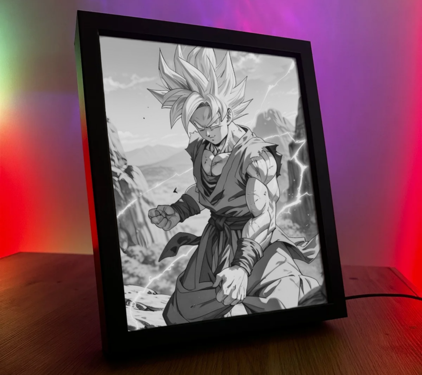 Obrazo-Lampka Dragon Ball na prezent 17