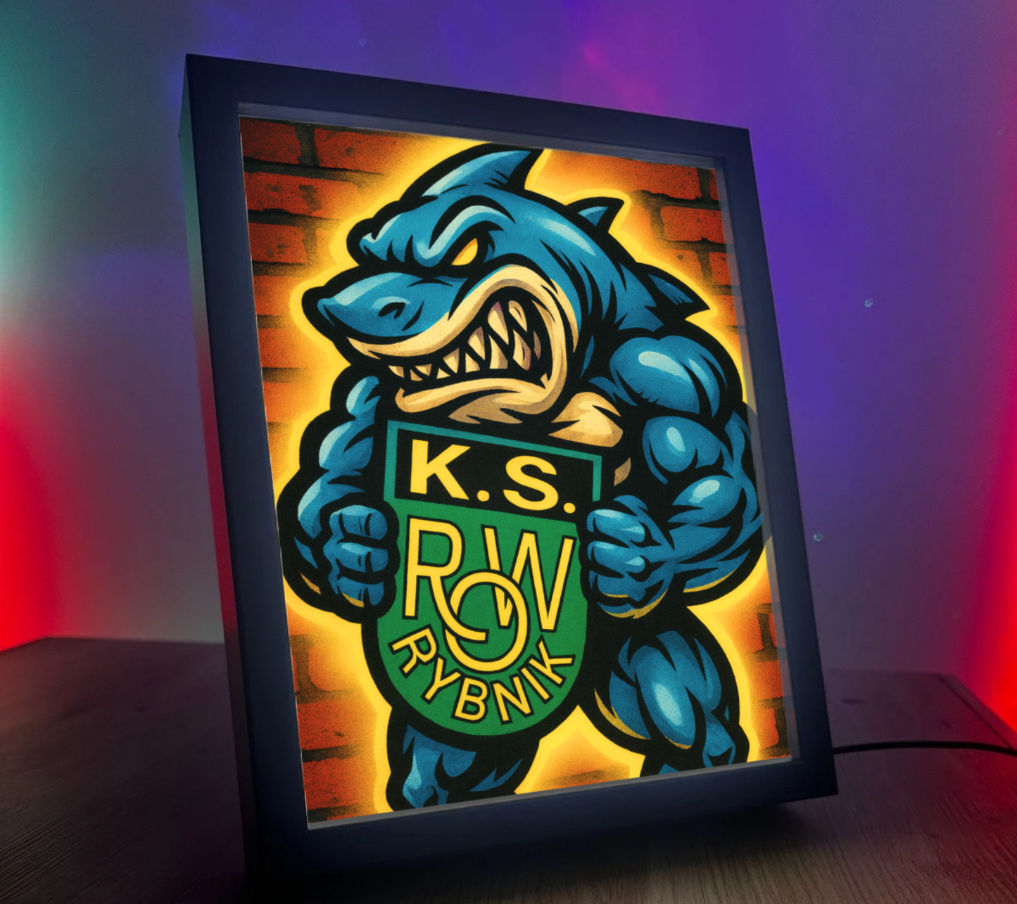 Obrazo Lampka Row Rybnik Rekin 2