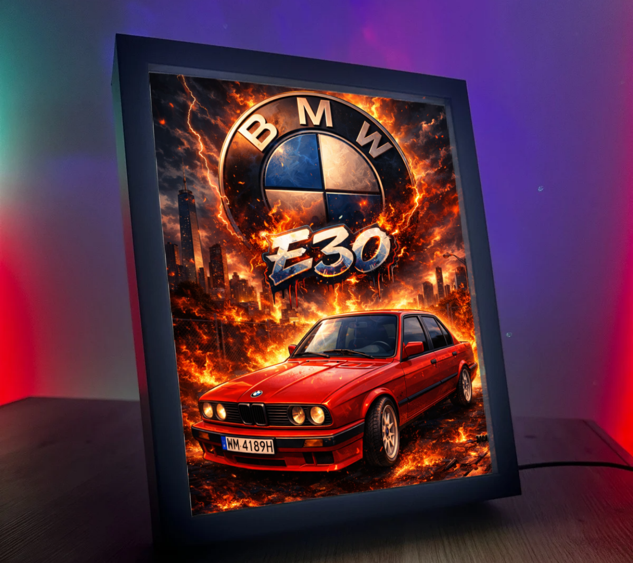 ObrazoLampka BMW E30 1 Indywidualna Zapytanie 24