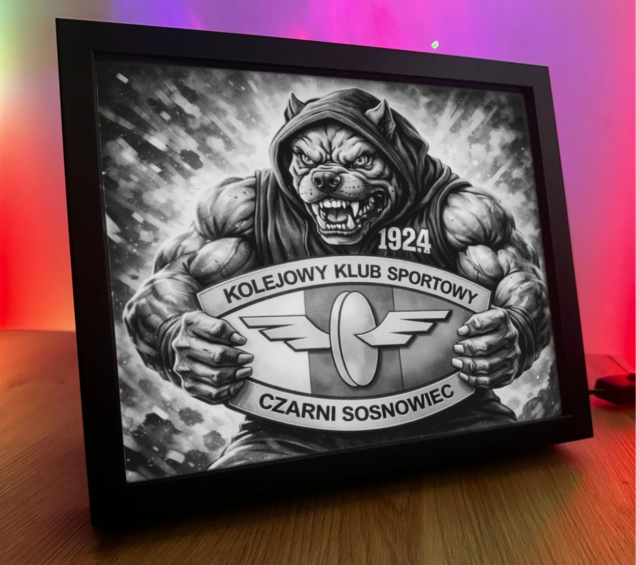 Obrazo Lampka KKS Czarni Sosnowiec 1