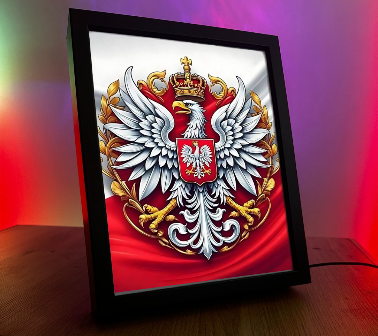 ObrazoLampka Godło Polski