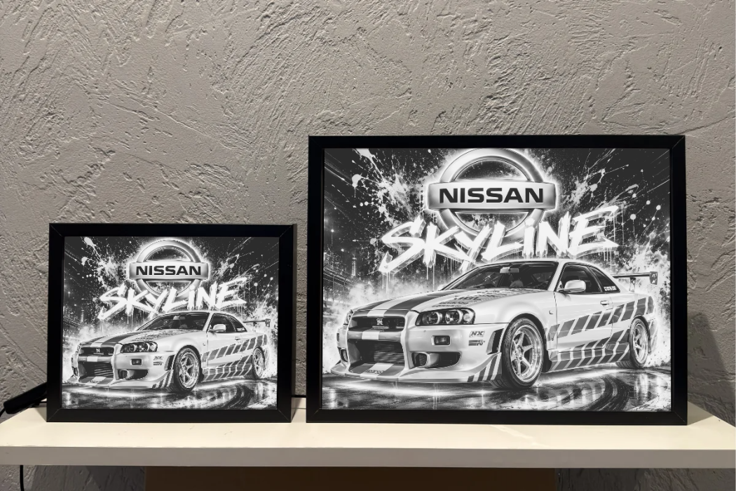 Nissan Skyline Prezent dla Faceta Lampka Nocna ObrazoLampka 1