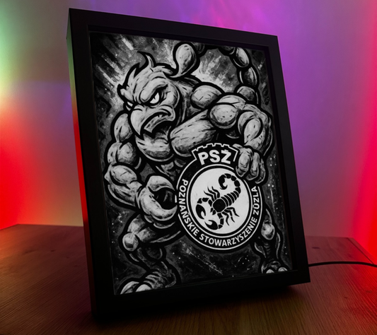 Obrazo Lampka PSŻ Poznań
