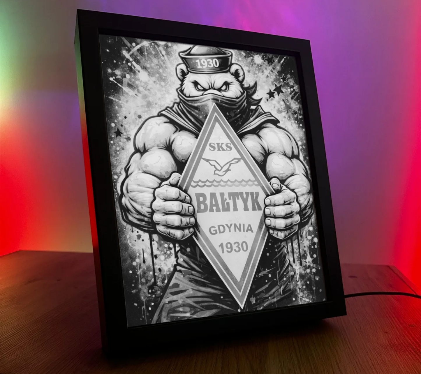 Obrazo Lampka SKS Bałtyk Gdynia