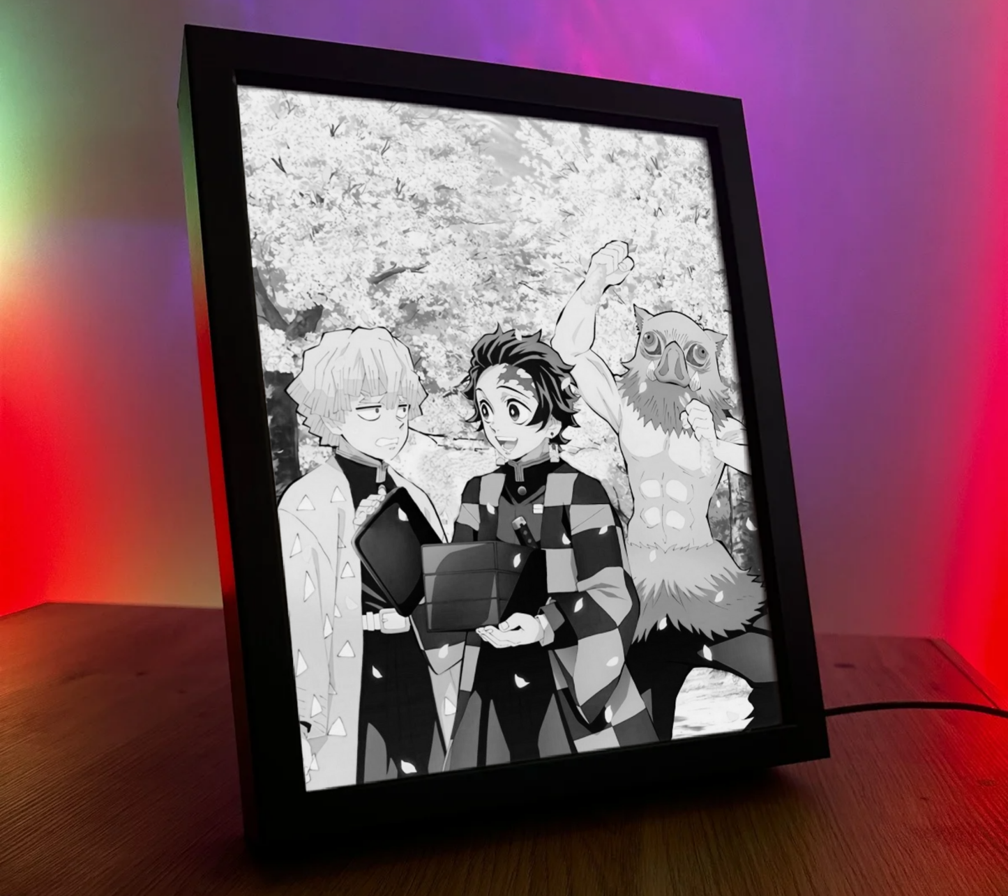 Obrazo-lampka Demon Slayer 1