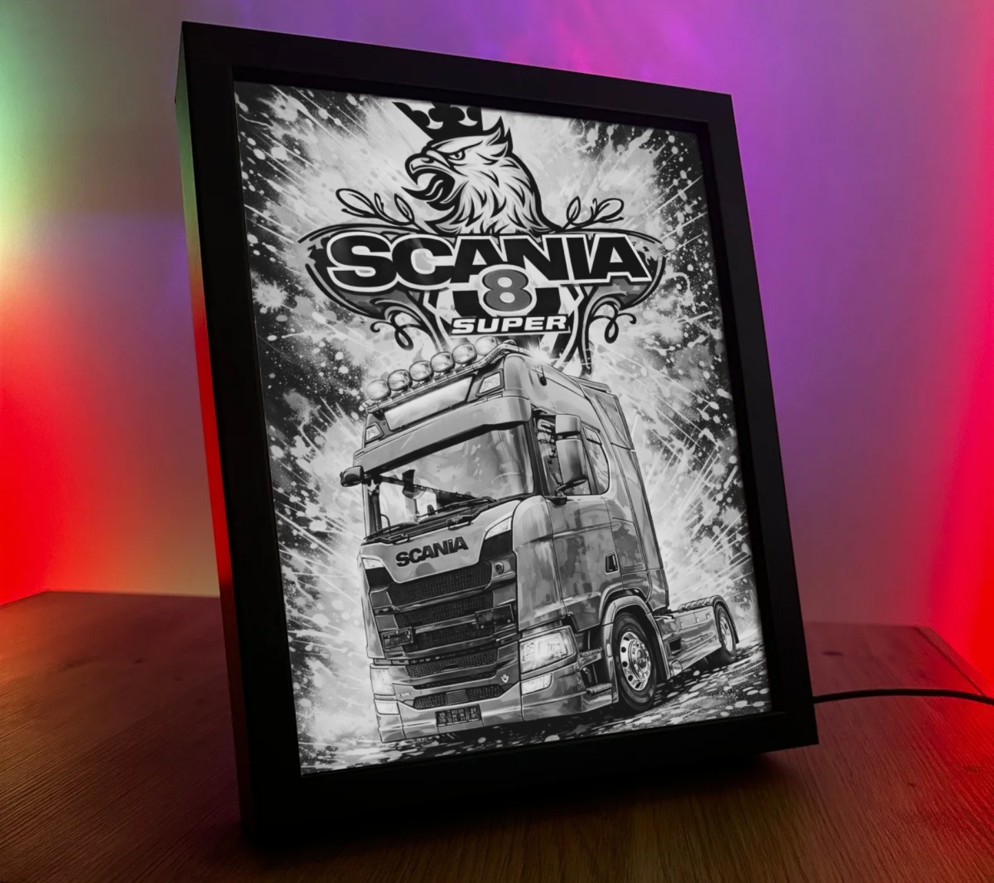 ObrazoLampka Scania 1