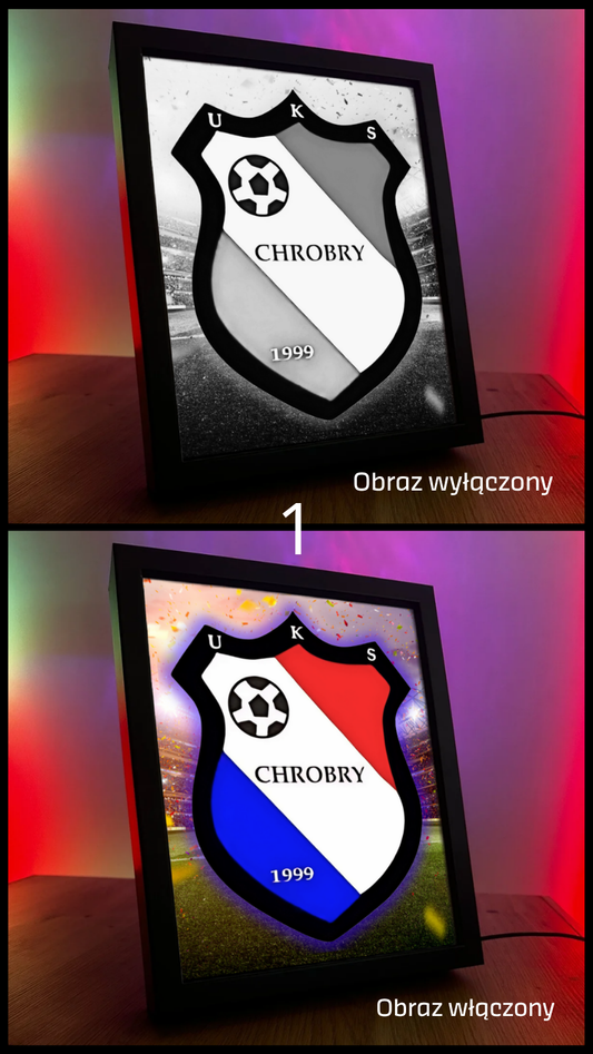 ObrazoLampka Indywidualna UKS Chrobry