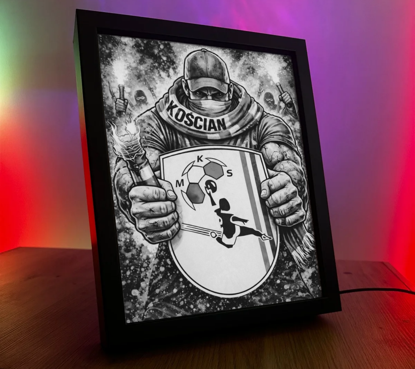 Obrazo Lampka MKS Tęcza Kościan 1