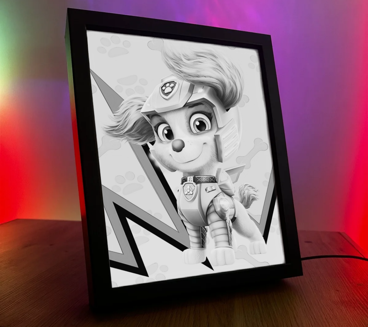 Obrazo lampka Psi Patrol Sky 2