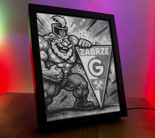 Obrazo Lampka Górnik Zabrze 1