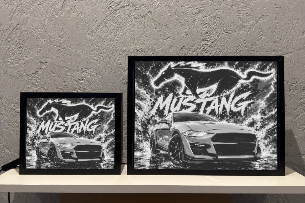 Ford Mustang Prezent dla Faceta Lampka Nocna ObrazoLampka 1