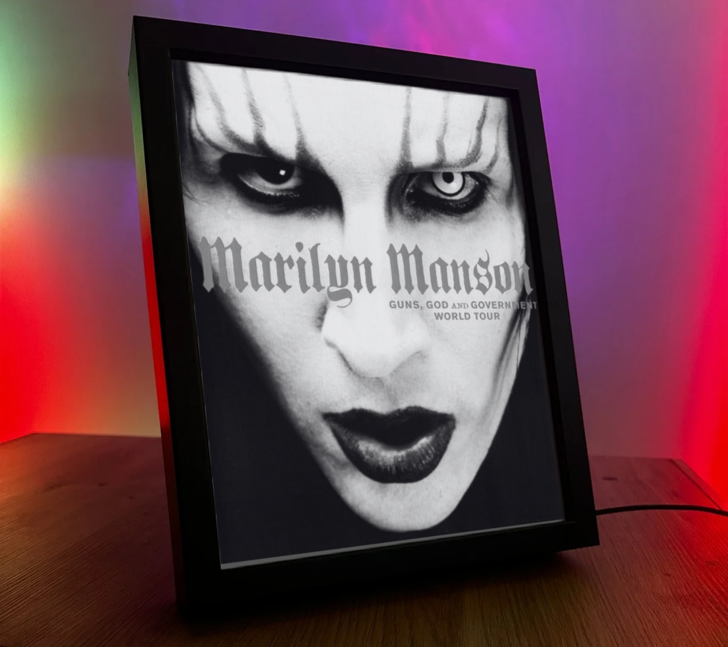 ObrazoLampka Marlyn Manson