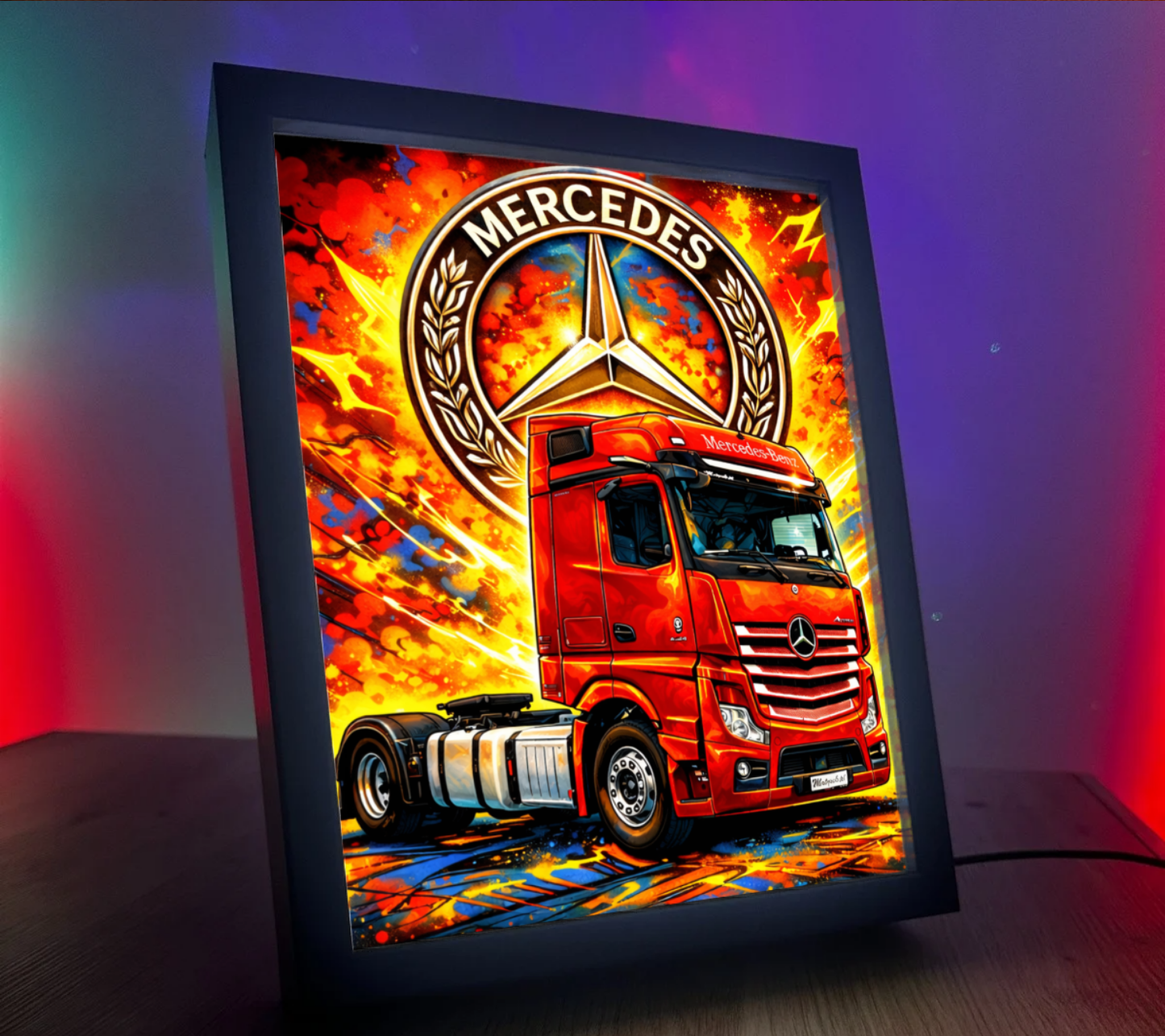 ObrazoLampka Mercedes Actros MP5 1
