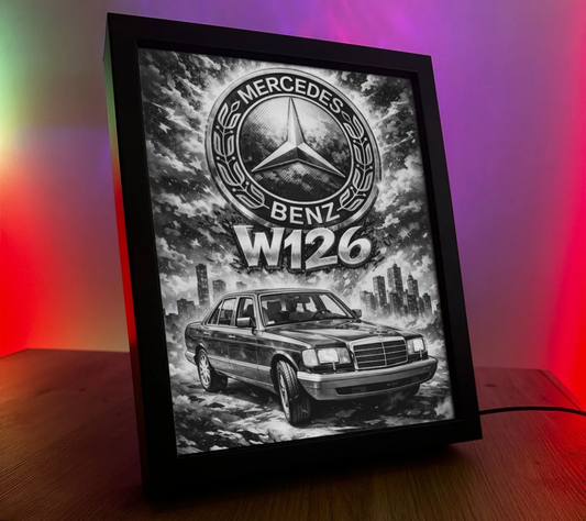 ObrazoLampka Mercedes W126 1