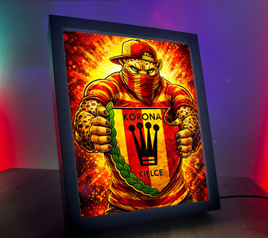 Obrazo Lampka Korona Kielce 1