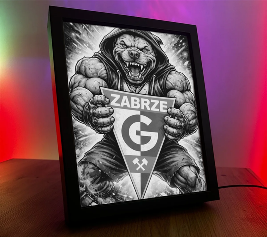 Obrazo Lampka Górnik Zabrze 4