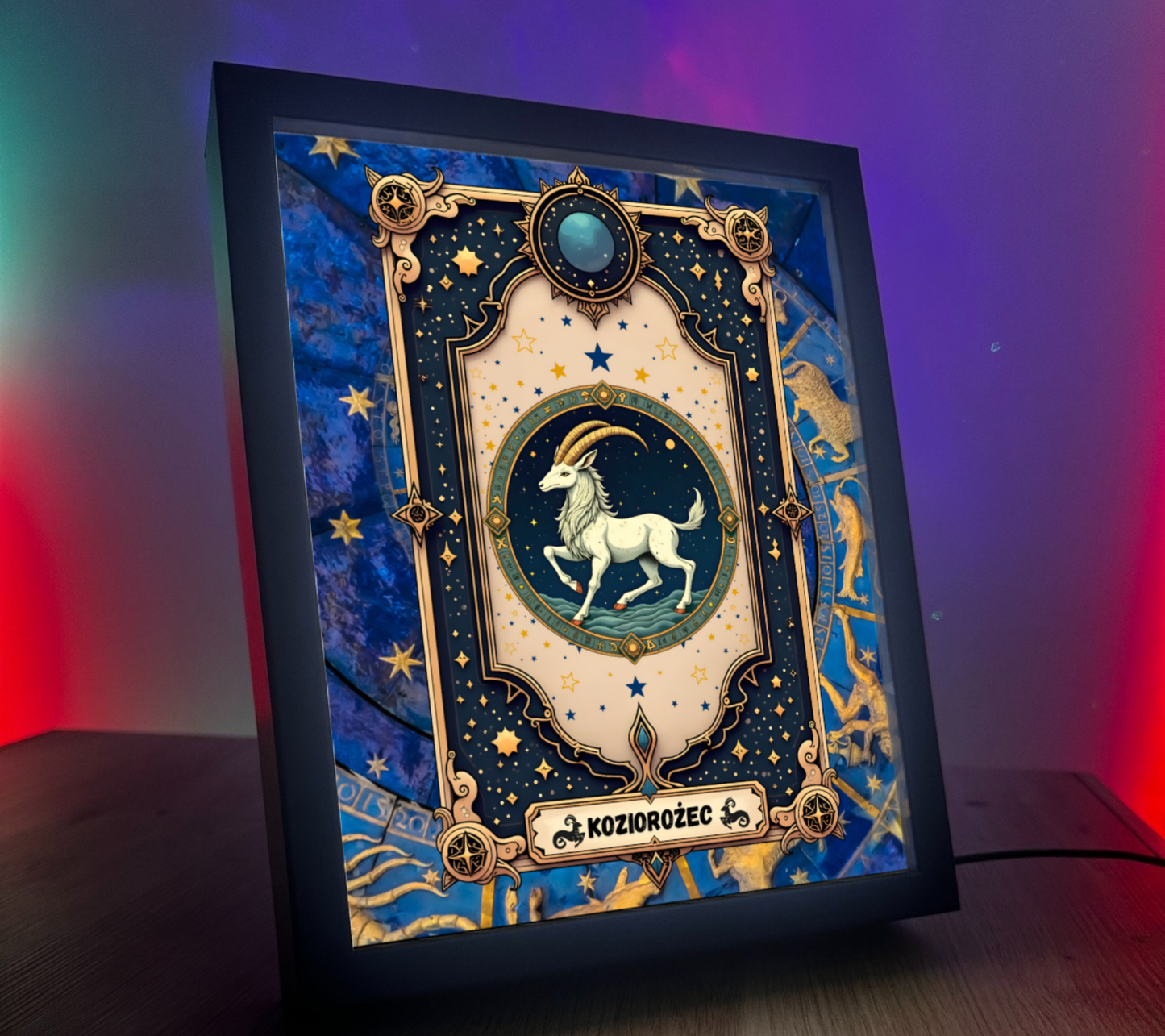 Obrazo Lampka Koziorożec