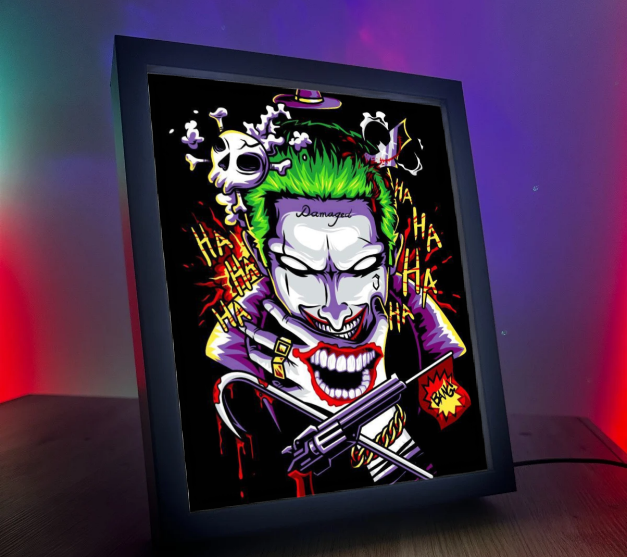 Obrazo-lampka Marvel Joker 3