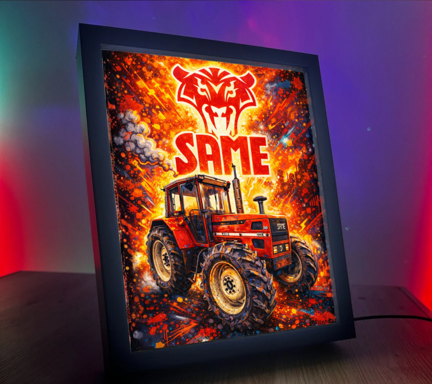ObrazoLampka Traktor Same 2