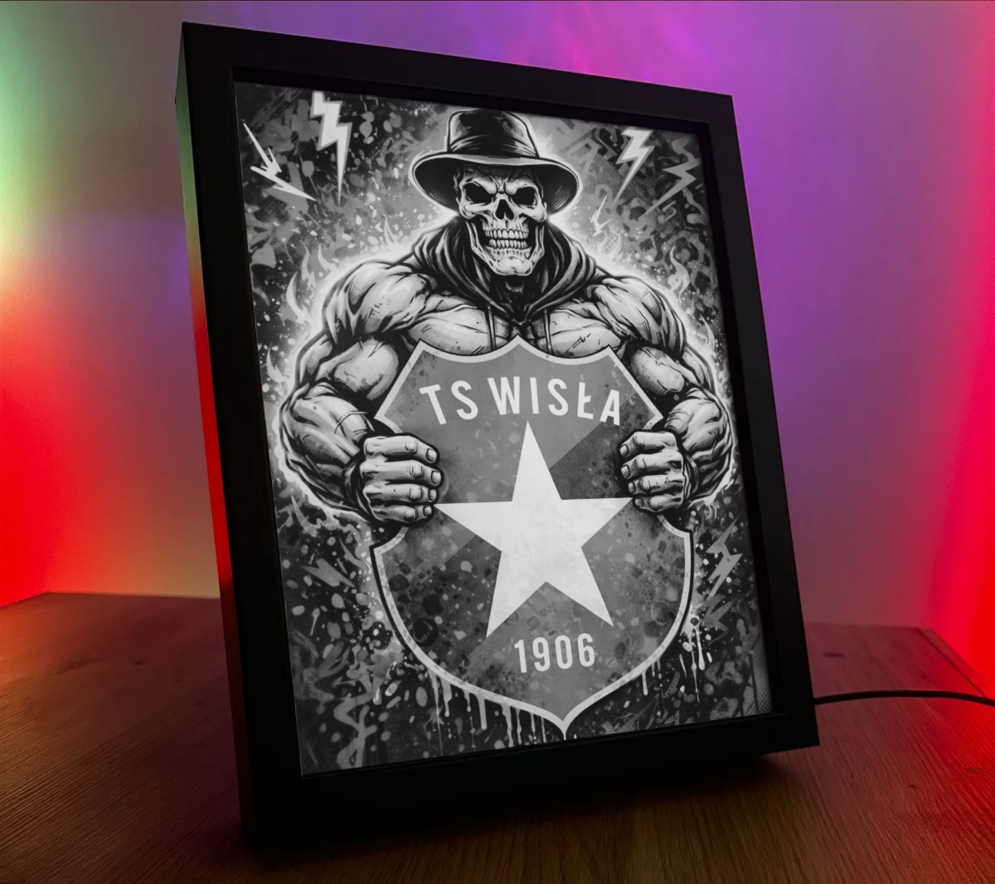 Obrazo Lampka Wisła Kraków 3