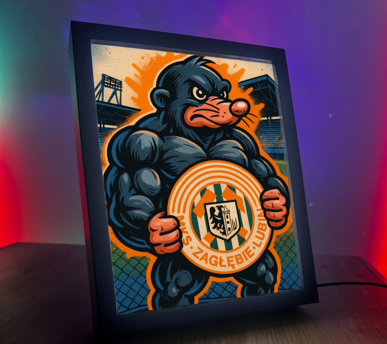 Obrazo Lampka Zagłębie Lubin 2