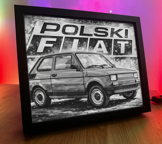 ObrazoLampka Maluch Polski Fiat 1